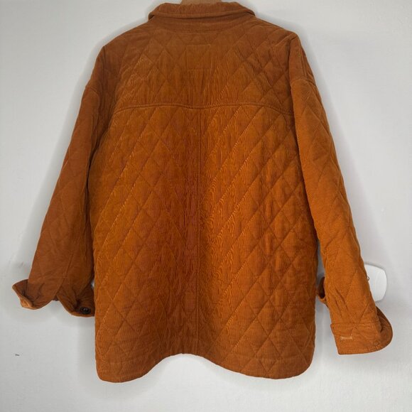 Madewell Quilted Corduroy Walton Shirt-Jacket - Picture 3 of 6